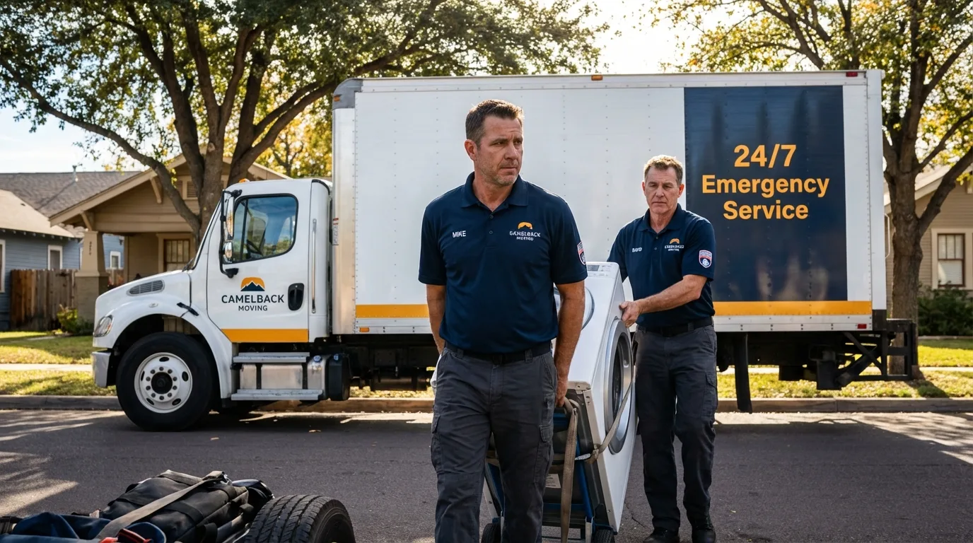 CamelBack Moving crew loading furniture in Hilton Head Island, SC